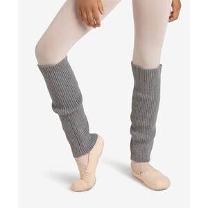 Capezio gray leg warmers